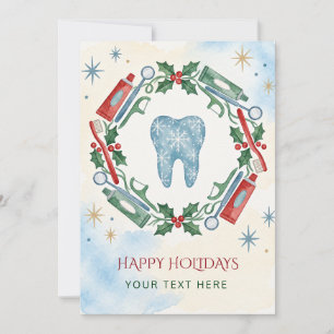 Corona de Navidad Dental Dentista Navidad