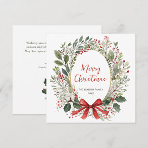 Corona de Navidad retro boho country funky