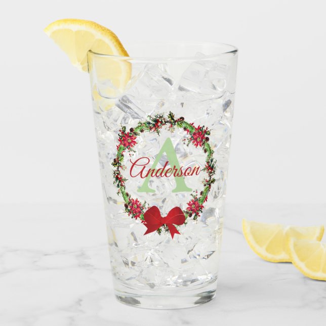 Corona de Navidades personalizada (Anverso (hielo))