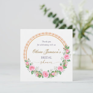 Corona de novia de rosas y aliento de bebé Gracias