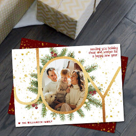 Corona de ramas de pino Joy Trendy Navidad Foto