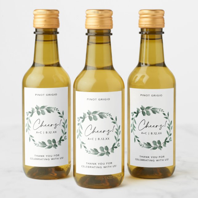 Corona de Vegetación para Despedida de Soltera Bod (Botellas)