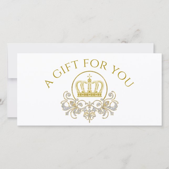 Corona dorada - realeza de lujo (Anverso)