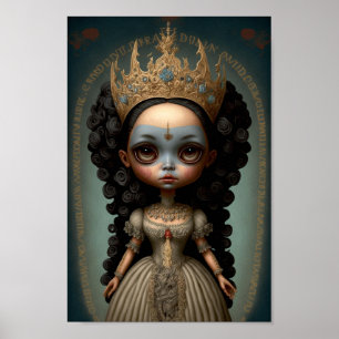 Corona mágica fantasía princesa niña arte