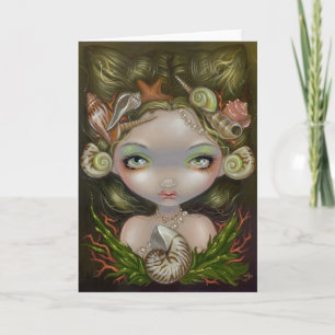 "Corona tarjeta de felicitación de las cáscaras"