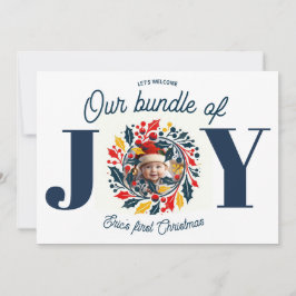 Corona tricolor de primer Navidad del bebé