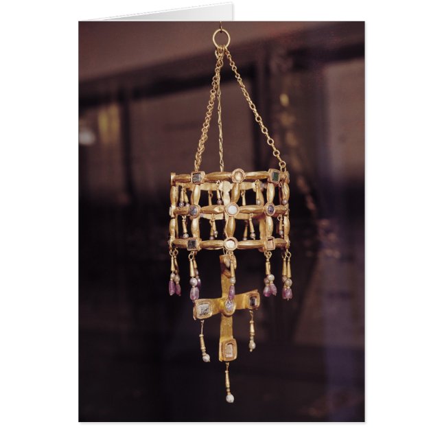 Corona votiva de un rey visigol (Frente)