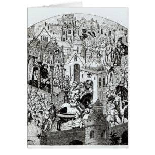 Coronación de Carlomagno en la ciudad de Jerusal