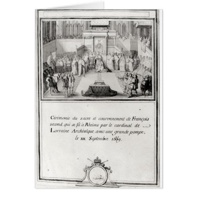 Coronación de Francisco II (Frente)