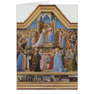Coronación del Fra Angelico- de la Virgen