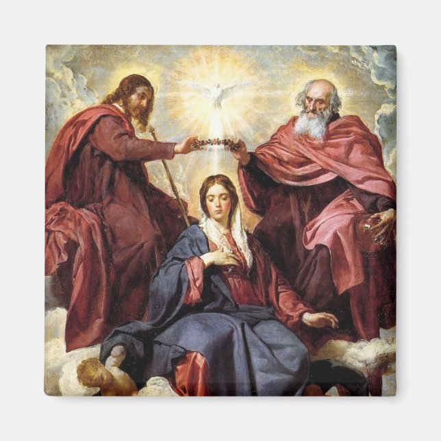 Coronación del imán Virgen María (Frente)