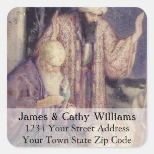 Coronado Por La Etiqueta De Dirección De Tres Navi