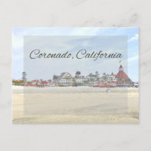 Coronado, postal de California