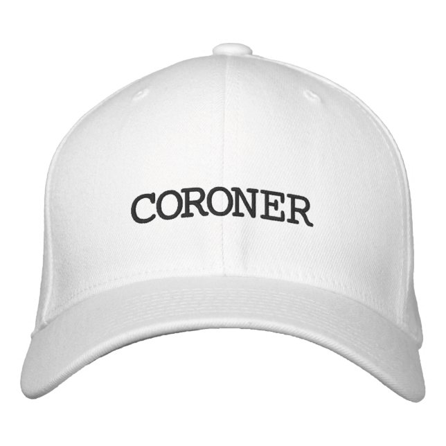 Coroner Black Gorra (Anverso)