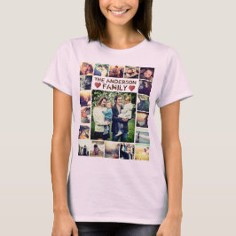 Coros de Collage de fotos personalizado y camiseta