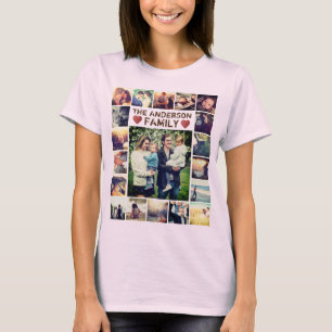 Coros de Collage de fotos personalizado y camiseta