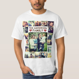 Coros de Collage de fotos personalizado y camiseta