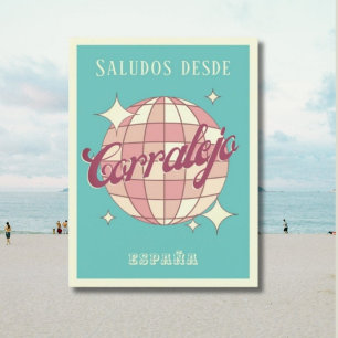 Corralejo España retro postal