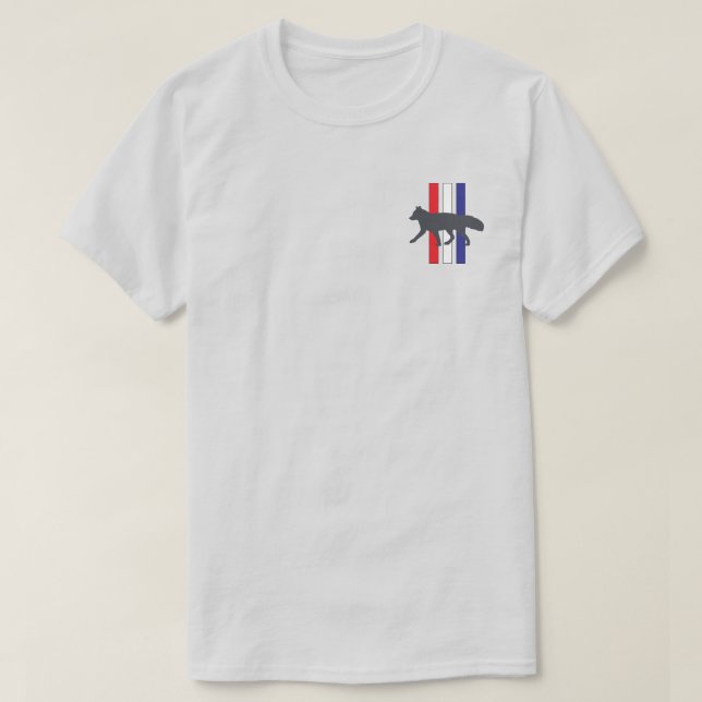 Corre con la camiseta de Foxes (Diseño del anverso)