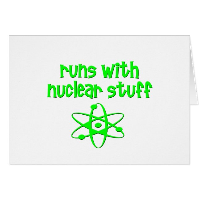 Corre Con Material Nuclear (Anverso (Horizontal))