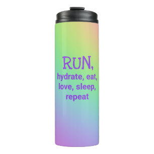 Corre, Hidrate, Come, Amor... Vaso térmico