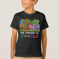 Corre por la camiseta de la jungla