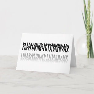 Corre Reflectado - Tarjeta de felicitación