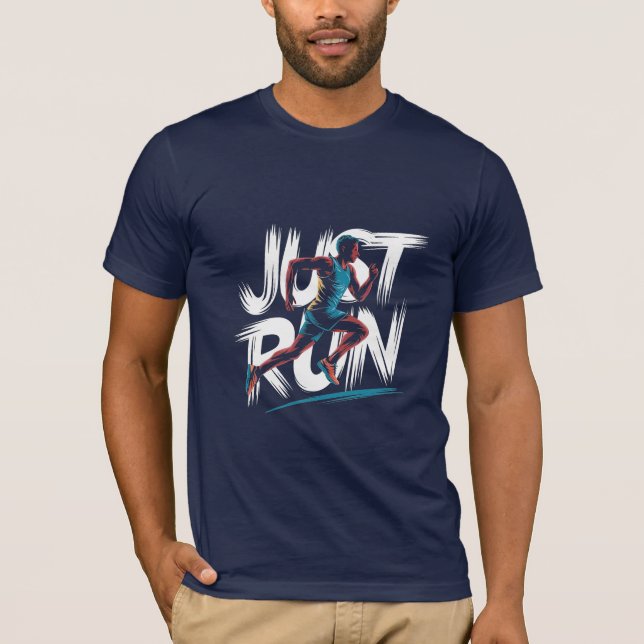 Corre, una camiseta (Anverso)
