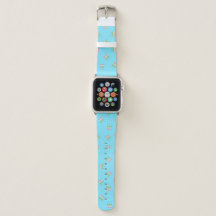 Anime Blue Pastel Dango Apple Watch Band