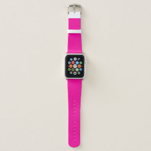 Correas para Apple Watch Rosa Del Neón | Zazzle.es