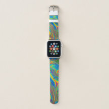 Correa de reloj Apple Neon Psicodélico