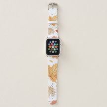 Correa para Apple Watch de hojas de arce de otoño