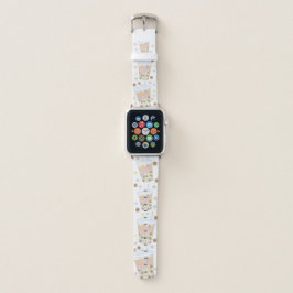 Correa Para Apple Watch Kawaii cute la leche de perla burbuja té Boba Past