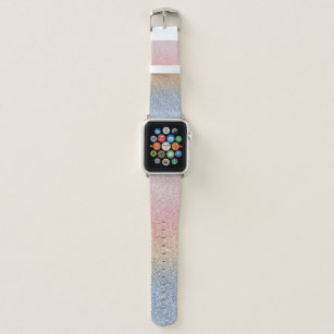 Correas para Apple Watch Color Rosa Azul Claro | Zazzle.es