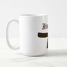 Correa parda Jiu-Jitsu taza de café
