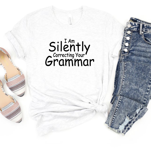 Corrección silenciosa de tu camiseta de meme grama (Subido por el creador)
