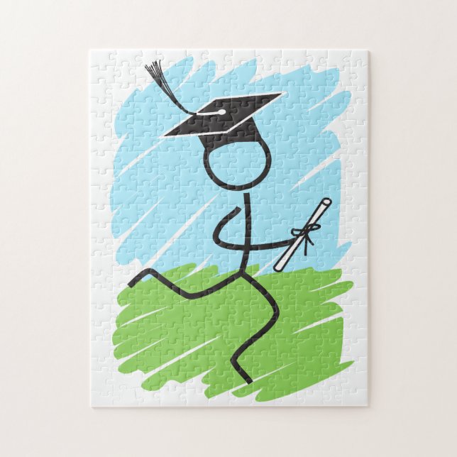 Corredor de graduación © Rompecabezas de pista de  (Vertical)