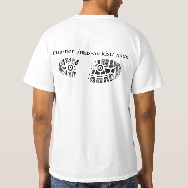 Corredor inteligente o camiseta de raza (Reverso)