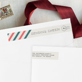 Correo aéreo | Dirección de devolución de vacacion