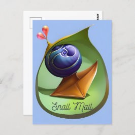 Correo de correo, postal para el travesía postal