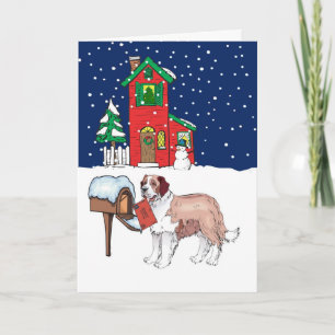 Correo del navidad de St Bernard