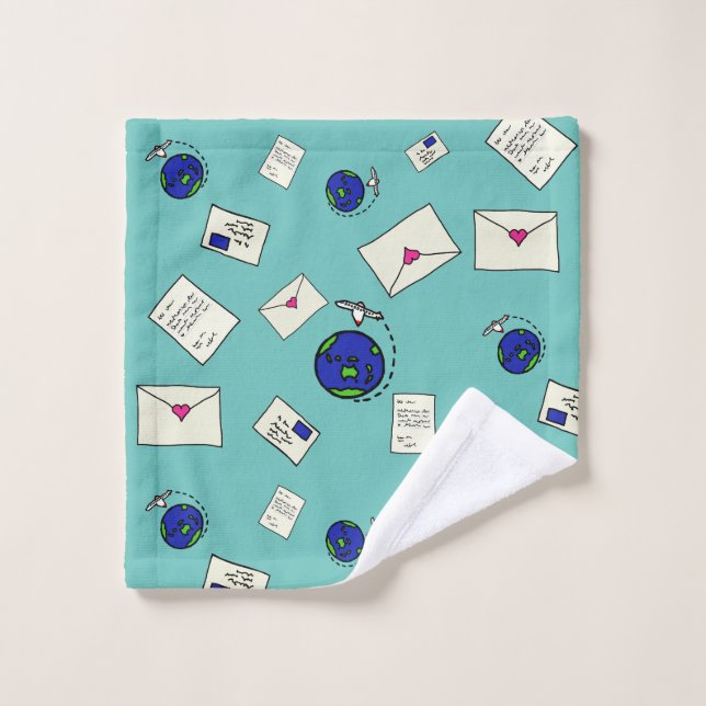 Correos por todo el mundo (Toallita)