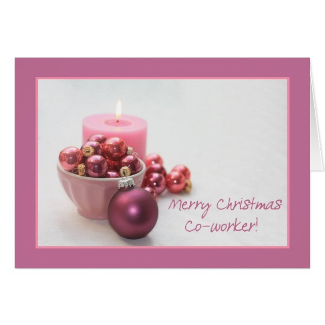 Corresponsal de trabajo alegre navidad navidad ado (Anverso (Horizontal))