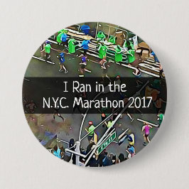 Corrí en el botón de N.Y.C. Marathon 2017