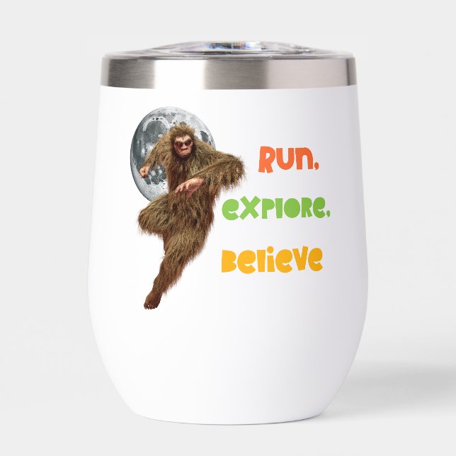 Corriendo Aventura Sasquatch Creer Diseño (Frente)
