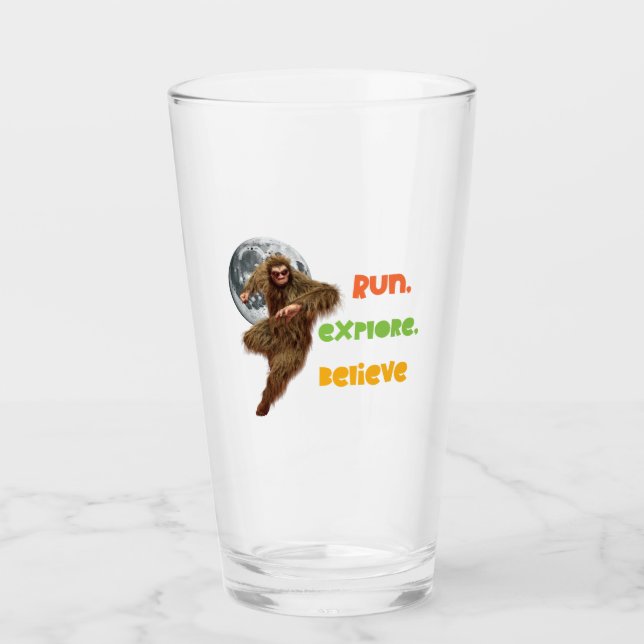 Corriendo Aventura Sasquatch Creer Diseño (Anverso)