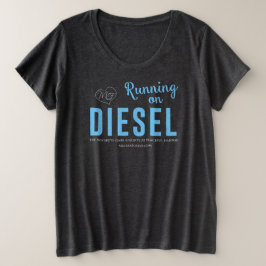 Corriendo con camiseta Diesel hasta 4x