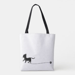 Corriendo la bolsa de tocador Kitten