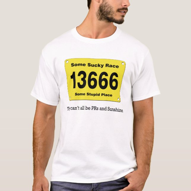 Corriendo PRs y camiseta Sunshine Runner (Anverso)