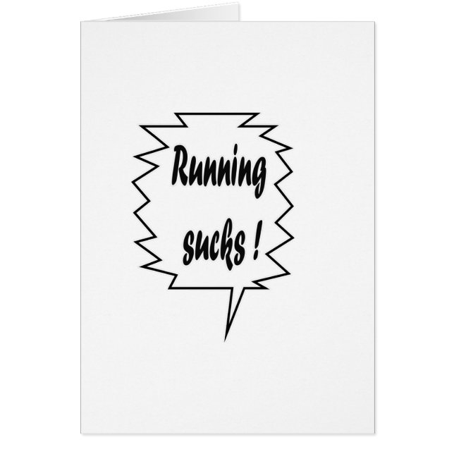 Corriendo Sucks (Frente)